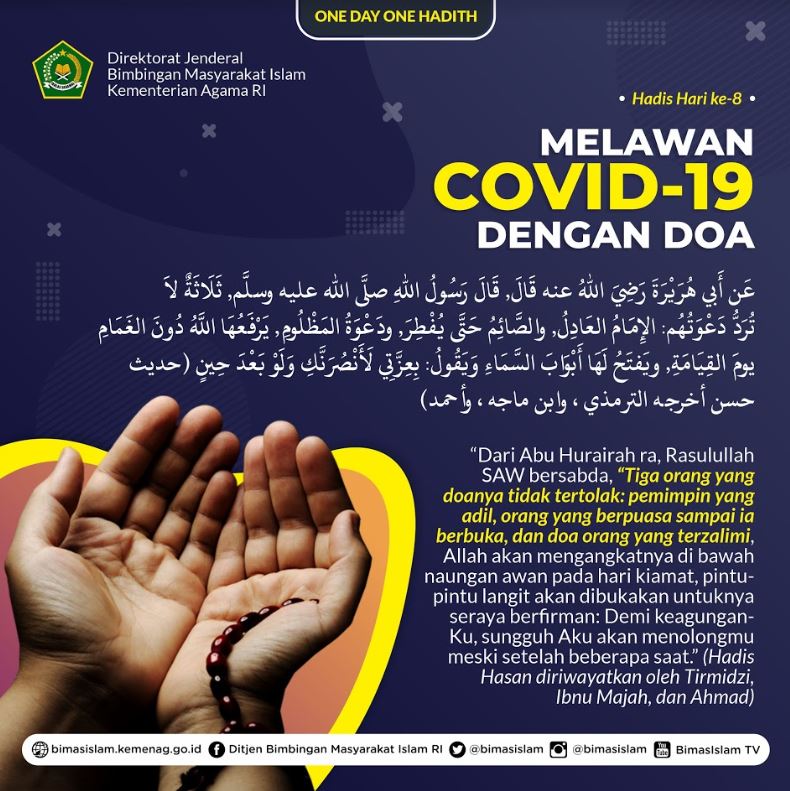 Melawan Covid 19 Dengan Doa Masyarakat Umum Covid19 Go Id