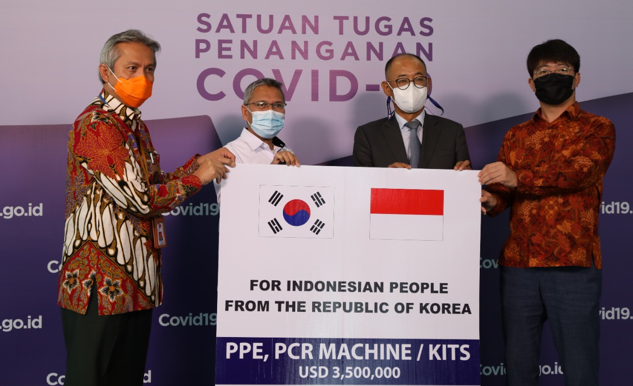 BNPB Terima Bantuan Penanganan Pandemi COVID-19 dari KOICA