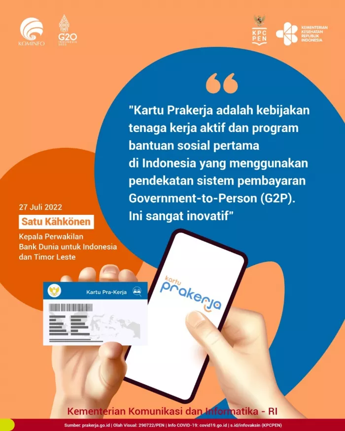 Kartu Prakerja: Program Bantuan Sosial Pertama di Indonesia yang Inovatif
